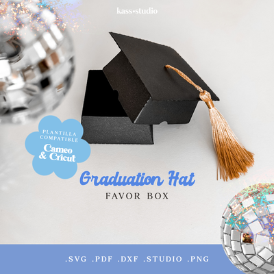 Graduation Favor box Template