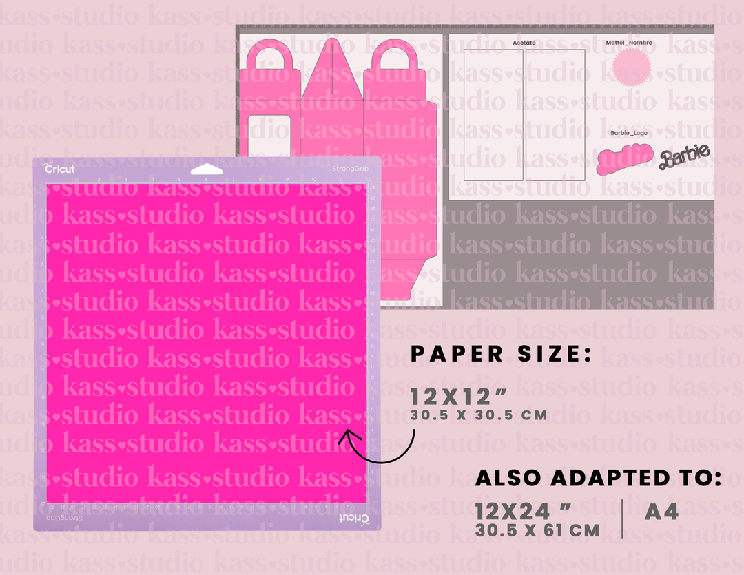 Barbie Box Template♥